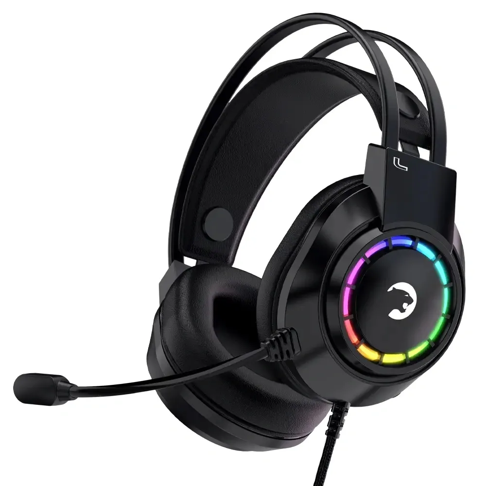 Kulaklık Gamepower Voldon Siyah 7.1 Rainbow Gaming 2