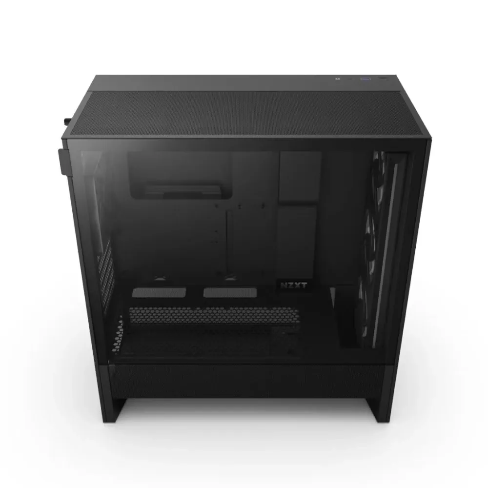 KASA NZXT H5 Flow(2024) Black RGB Tempered Glass USB 3.2 Atx Mid Tower 3