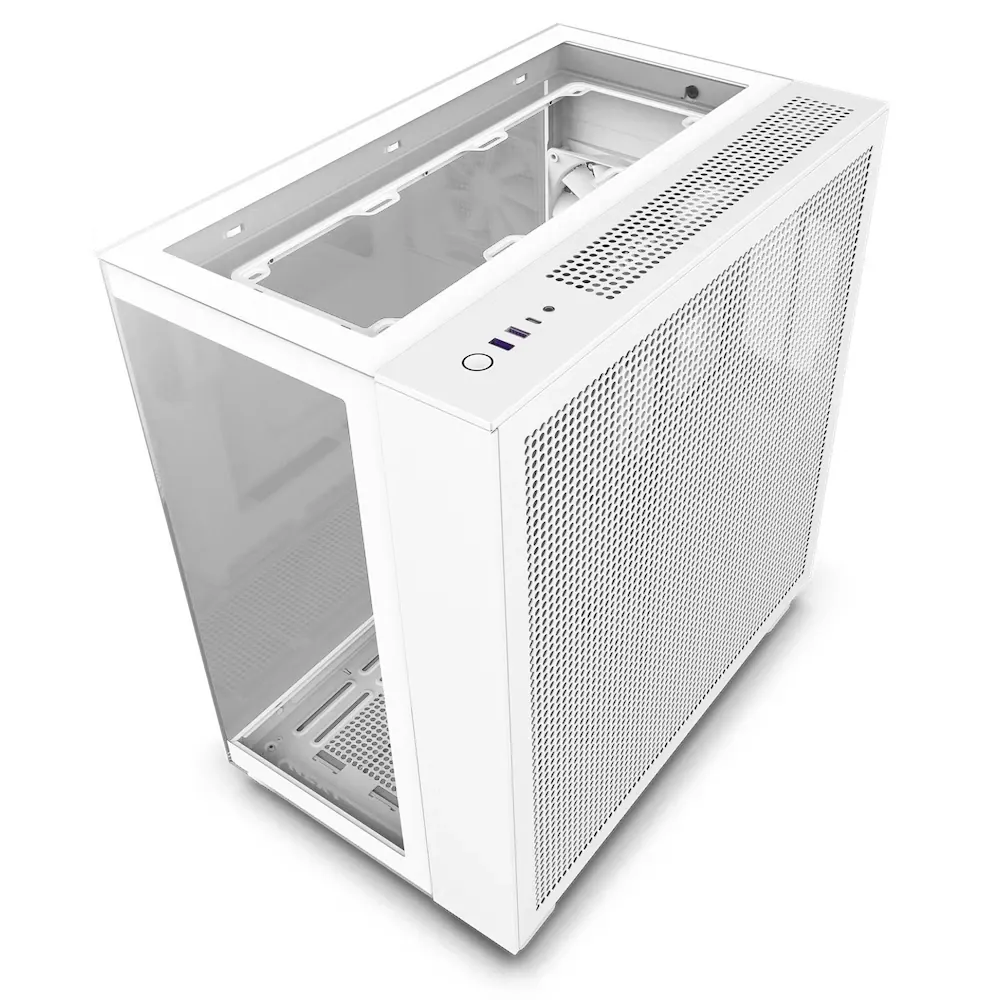 Kasa Nzxt H9 Elite White RGB Tempered Glass USB 3.2 Atx Mid Tower 3