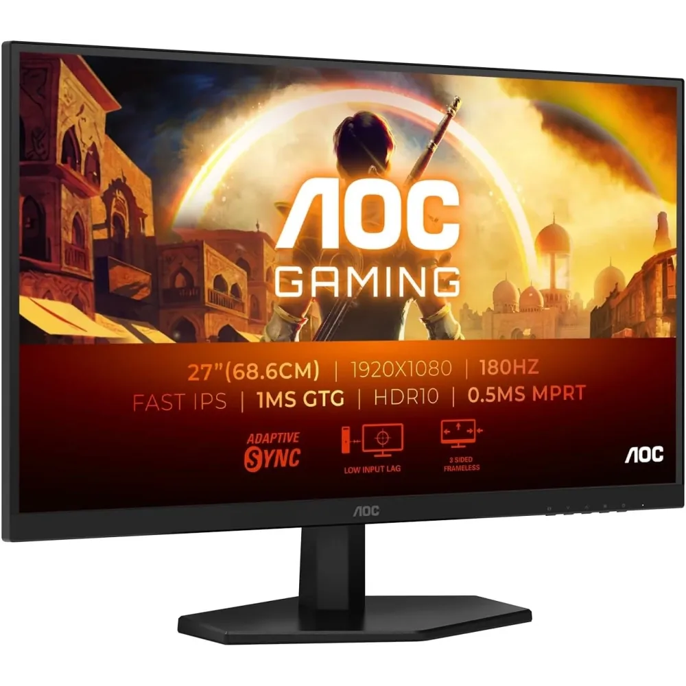 Aoc 27" 27G42E 1Ms 180Hz Hdmı,Displayport Adaptive-Sync Fast Ips 4
