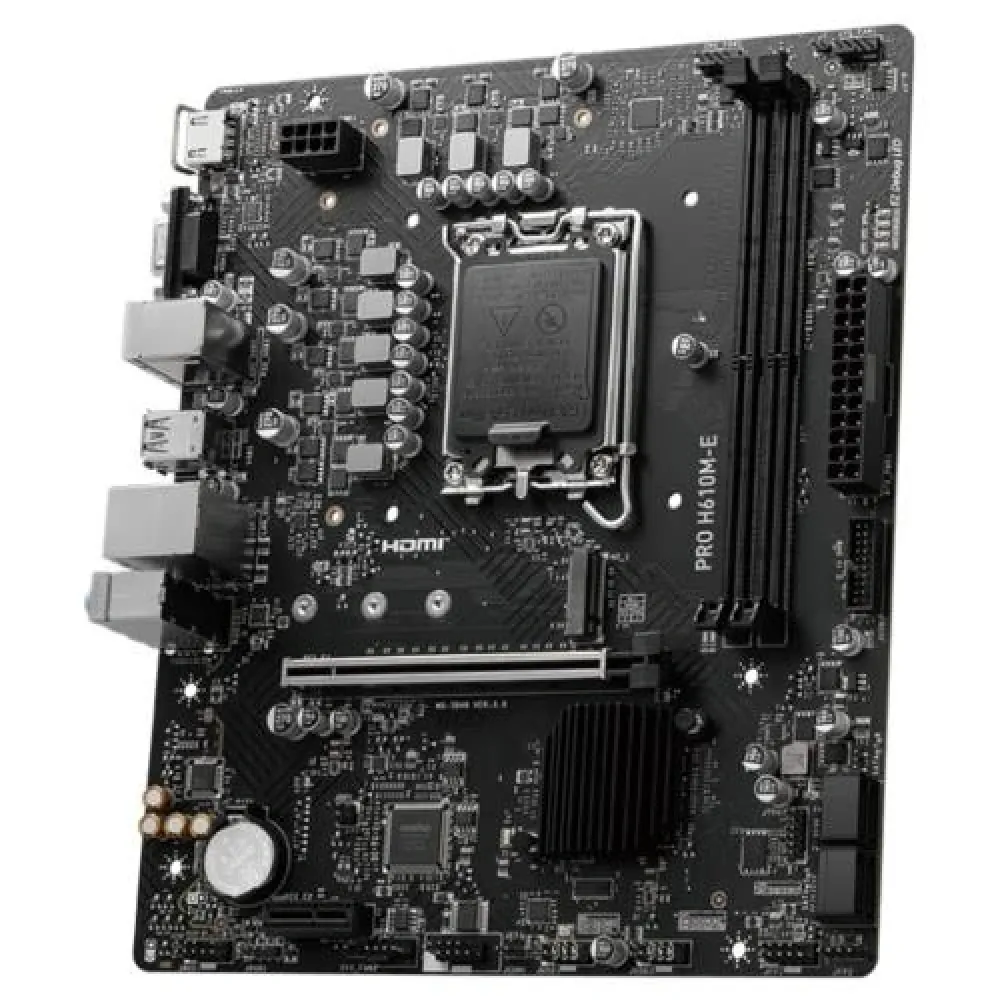 Anakart Msi Pro H610M-E Ddr5 1700P 2