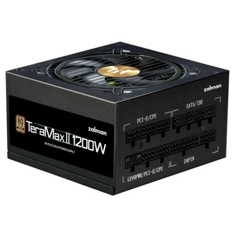 Power Supply Zalman 1200W Zm1200-Tmx2 80+ Gold Full Moduler Gen 5