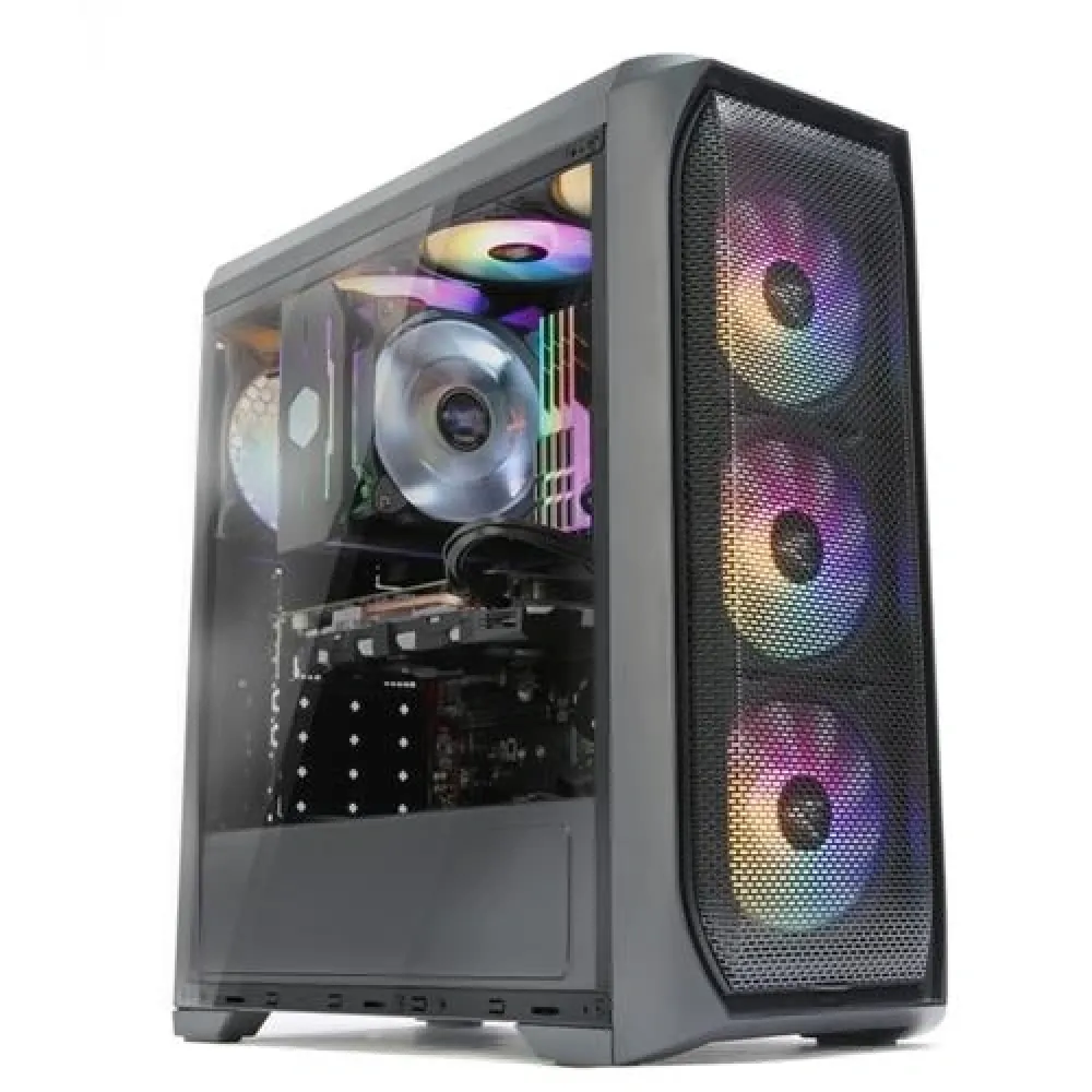 Kasa Zalman N5Mf 4Rgb Fan Atx Kasa Sıyah 600W