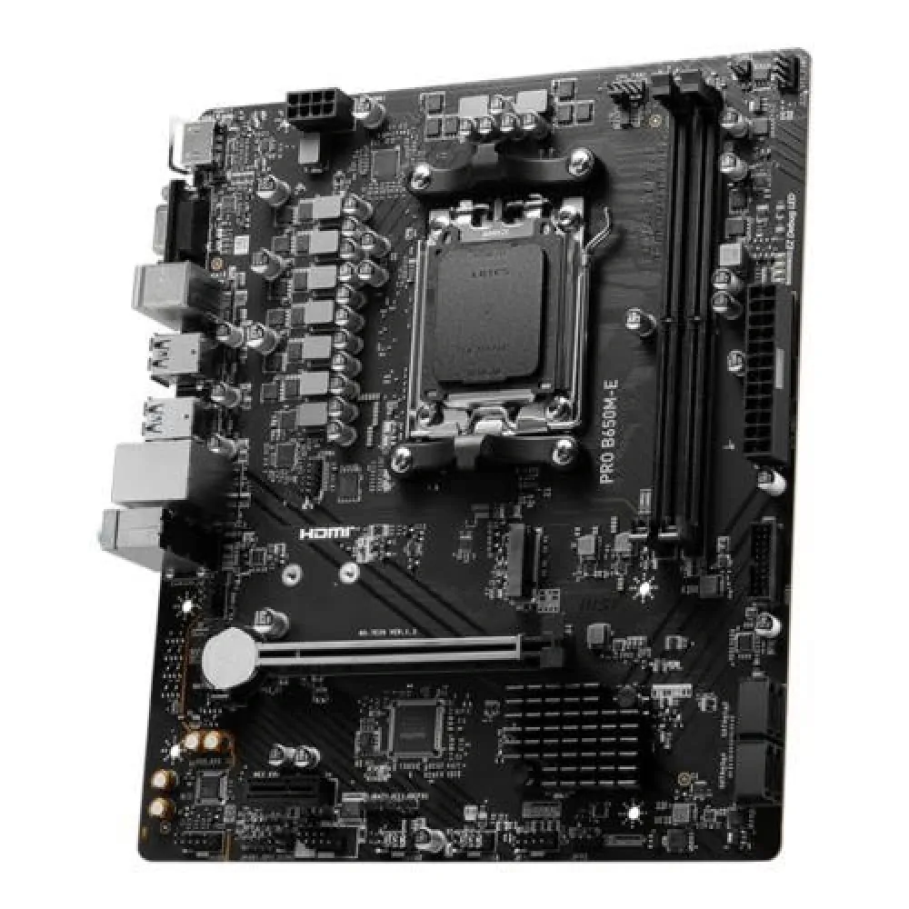 ANAKART MSI PRO B650M-E DDR5 M.2 6800(OC) mATX AM5 4
