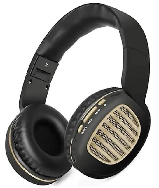 POWERWAY BLUETOOTH KULAKLIK BTX109 SİYAH-ALTIN