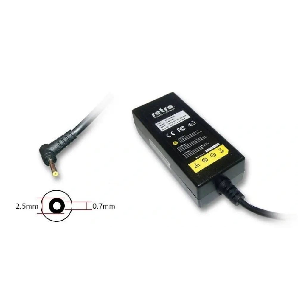 ADAPTOR DCA-A047 19V 1.58A 30W 1.7mm x 5.5mm