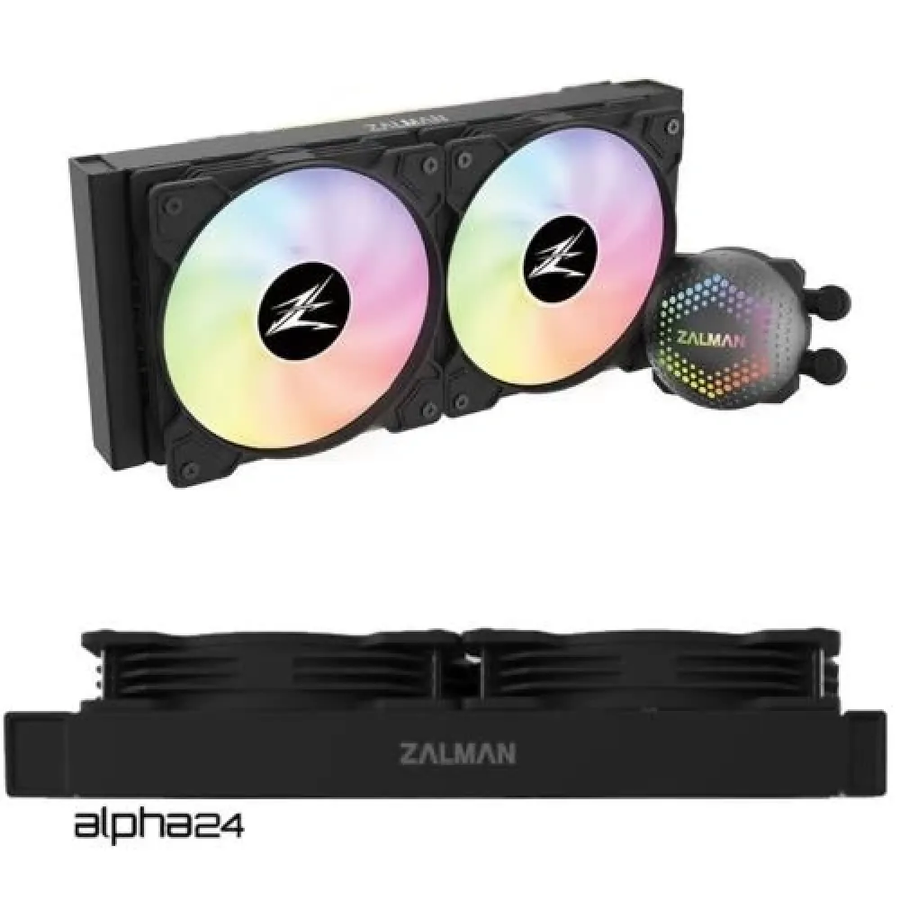 İşlemci Fanı Zalman Alpha-24Bk 240Mm Sıvı Soğutma 1700Kitli thumbnail 2
