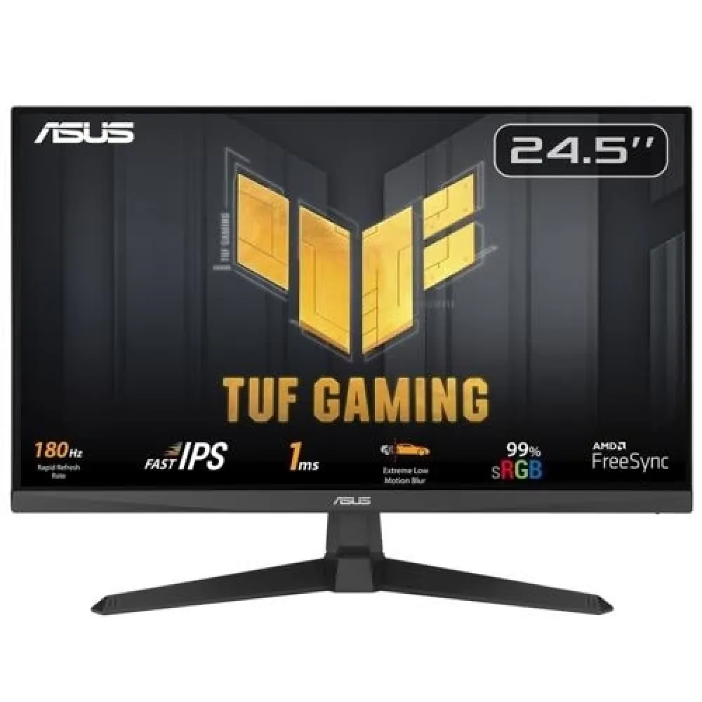 Asus 24.5" Tuf Gamıng Vg259Q3A Ips 1Ms 1920X1080,180Hz,Dp,Hdmı,Hoparlr 3