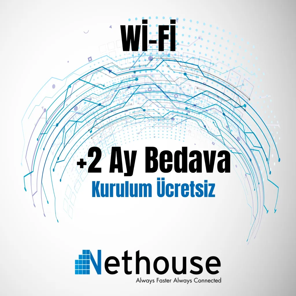 NETHOUSE 5MBPS 12 AYLIK İNTERNET