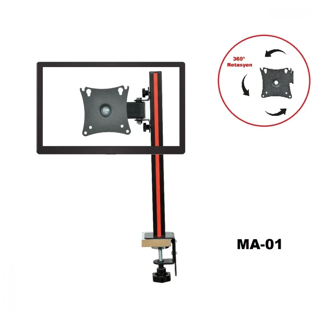 17-27" Masa Üstü Monitör Askı Aparatı Ma-01