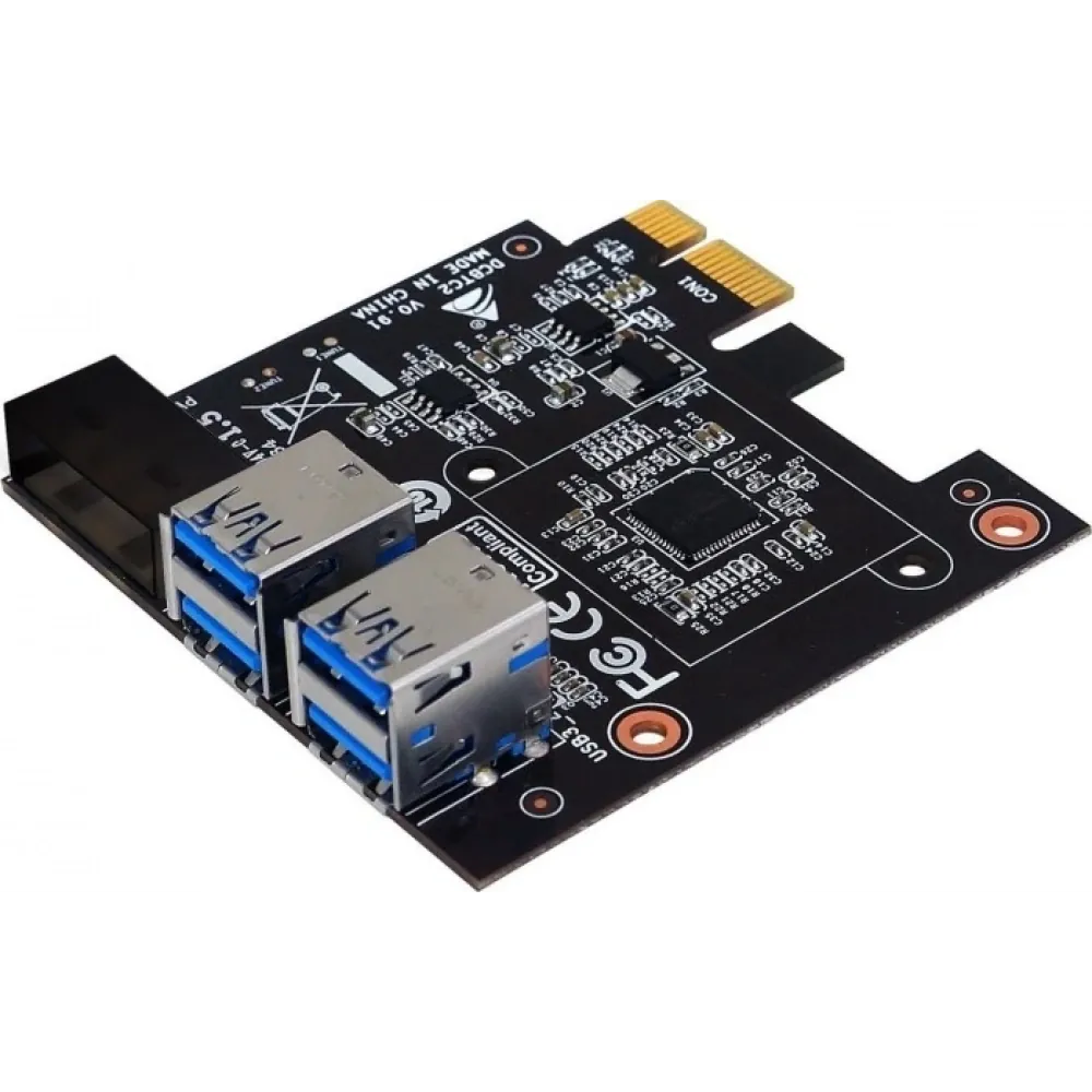 Bıostar Pcı-E 1X To 4X Usb3.0 Rıser Adaptor Dcbtc2