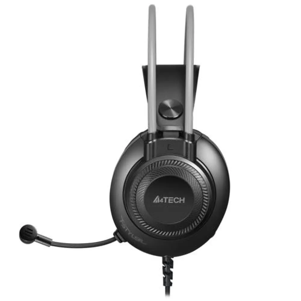 KULAKLIK A4TECH FH-200U Mikrofonlu Gri USB