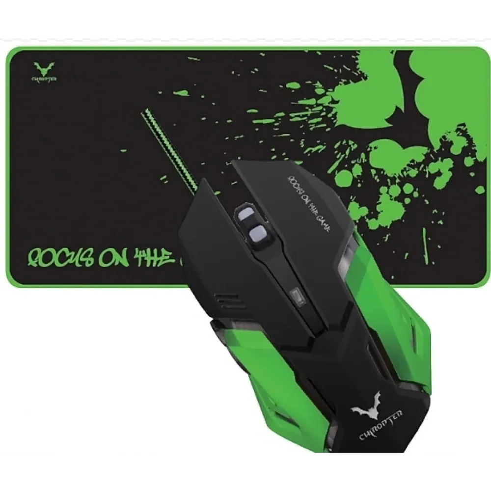 MOUSE CHROPTER X2 WITH MOUSEPAD