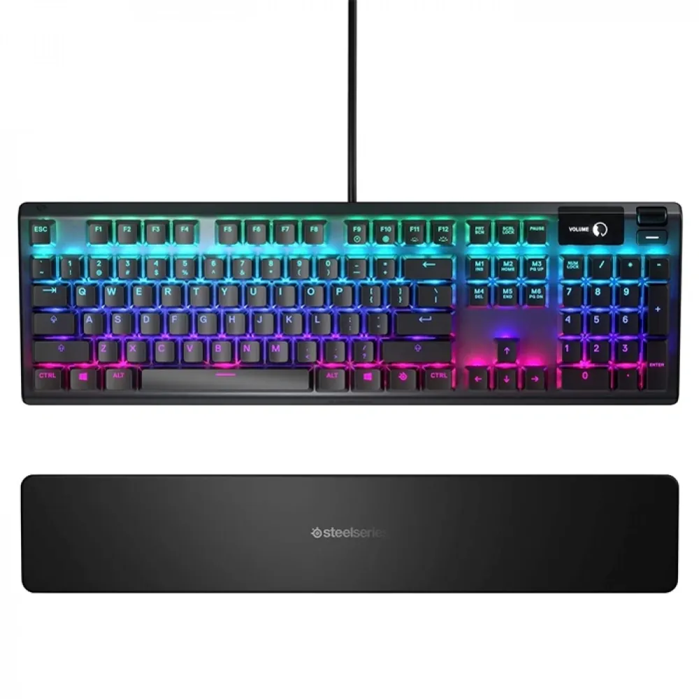 Klavye SteelSeries Apex 5 SSK64538 RGB Blue Switch Hibrit TR LAYOUT
