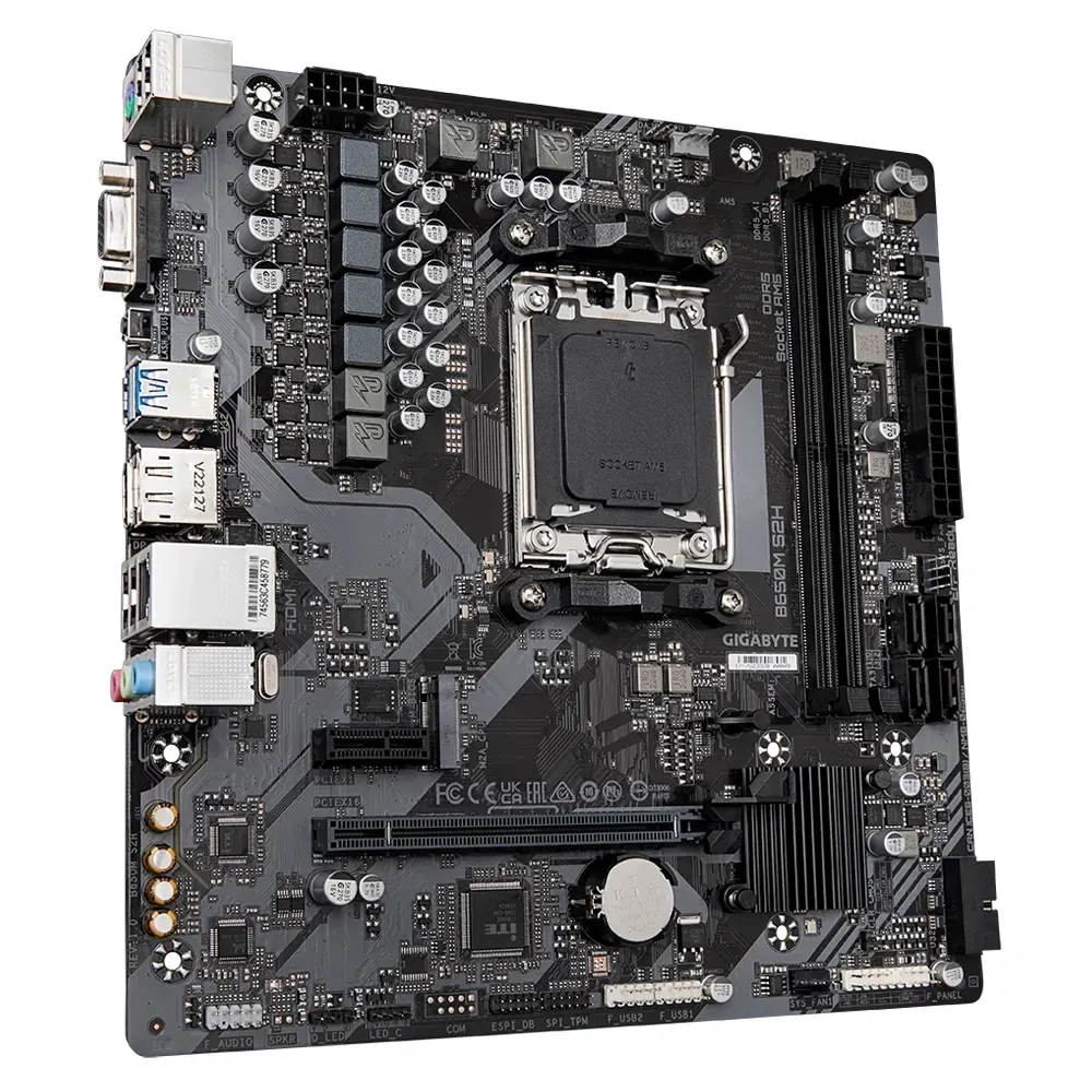 Anakart Gigabyte B650M S2H 6400Mhz Ddr5 Am5 thumbnail 2