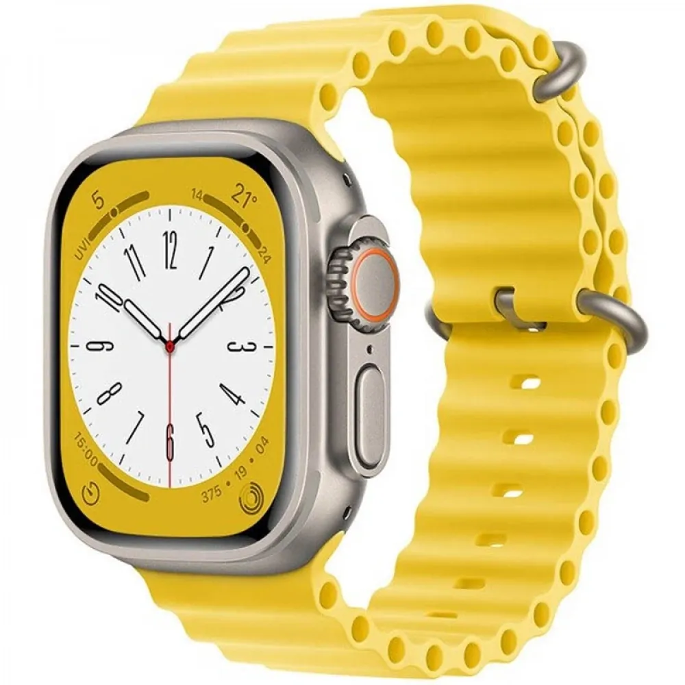 Hoco Watchband For İwatch 42/44/45/49Mm Wa12 Yellow