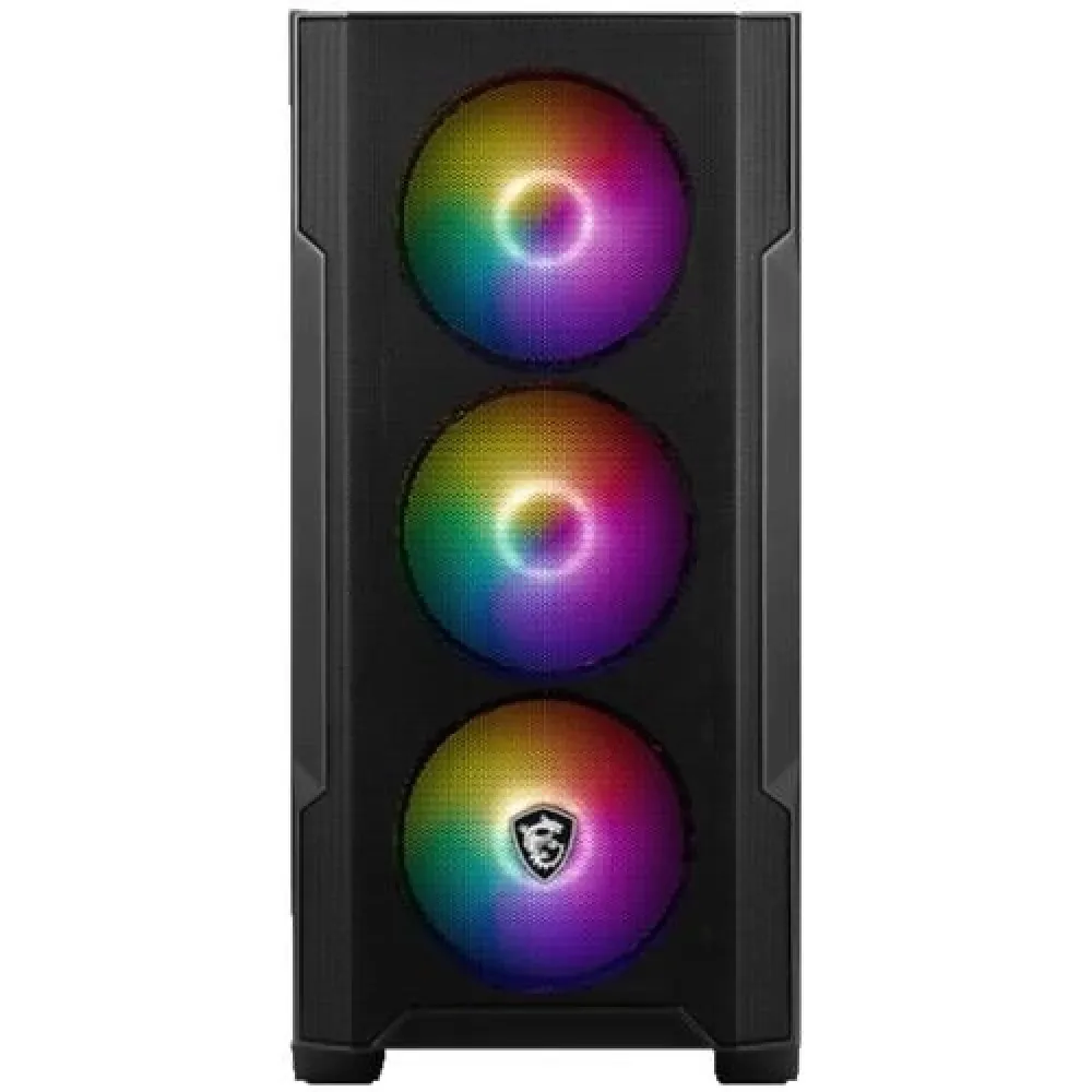 Msi Mag Forge M100R Mesh 4x120mm ARGB Fan USB 3.2 Siyah Micro-ATX 4