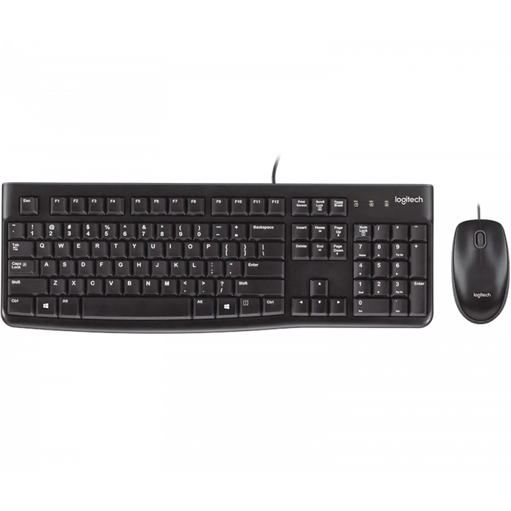 KLAVYEMOUSE SET LOGITECH MK120 Q SIYAH 920-002560 TR LAYOUT