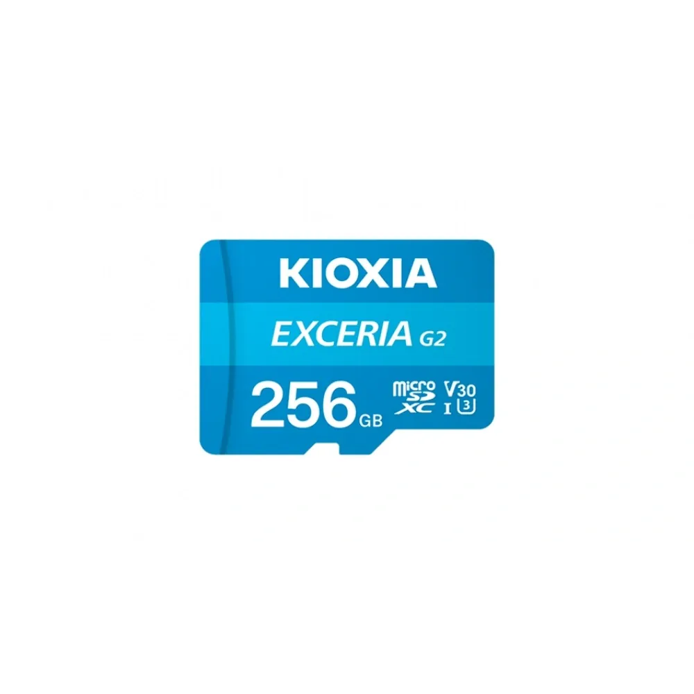 Bellek Kioxia 256Gb Micro Sdhc G2 4K 100Mb/S Lmex2L256Gg2 V30 U3