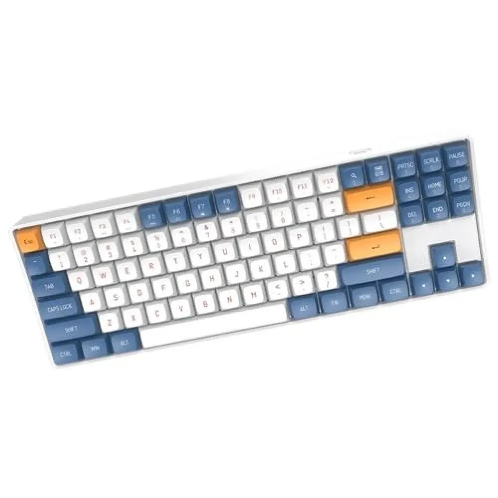 Klavye Aigo A87 Mavi Mekanik Yellow Switch Kablolu/Kablosuz Us Layout 2