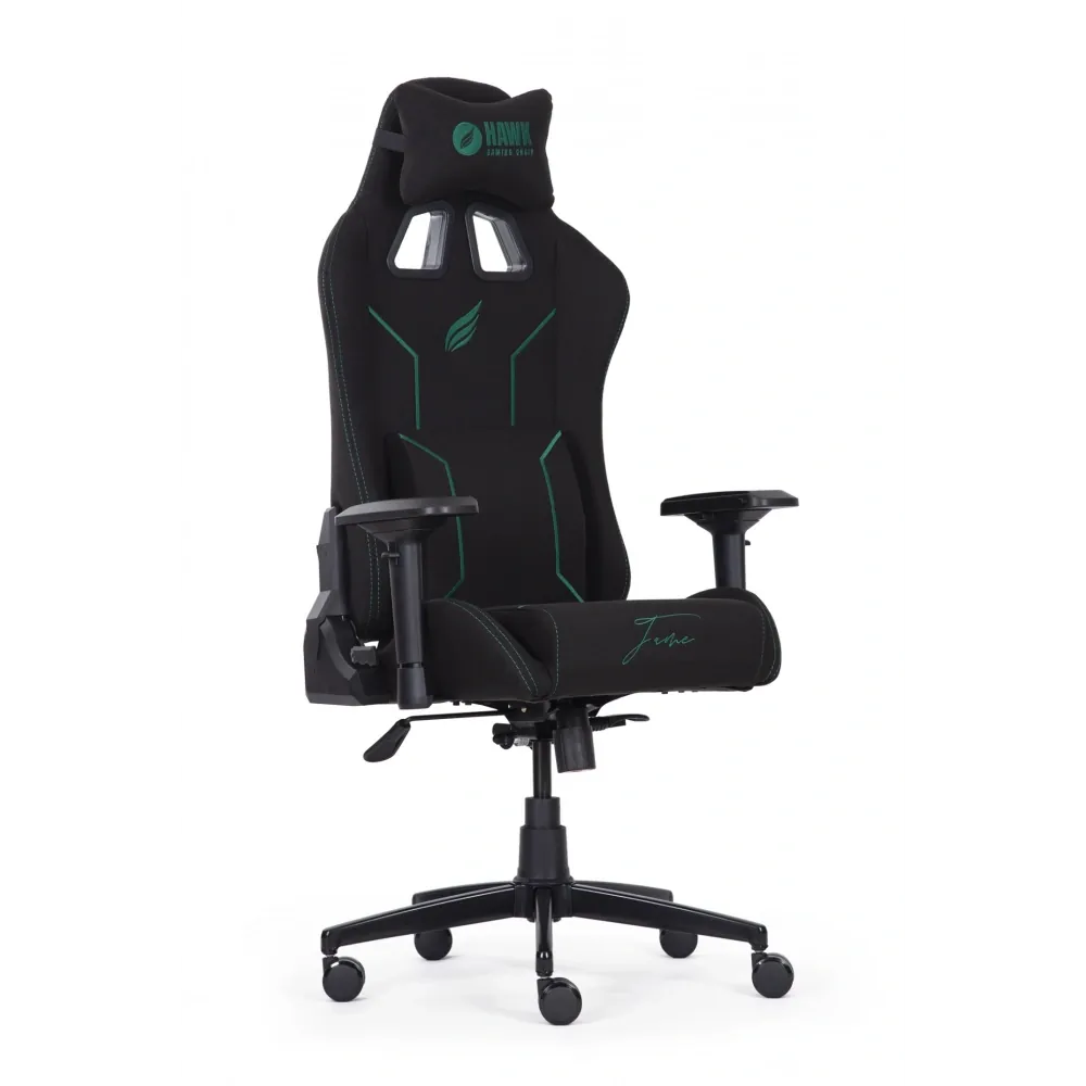 Koltuk Hawk Fame EMERALD Kumaş Oyuncu Koltuğu 4