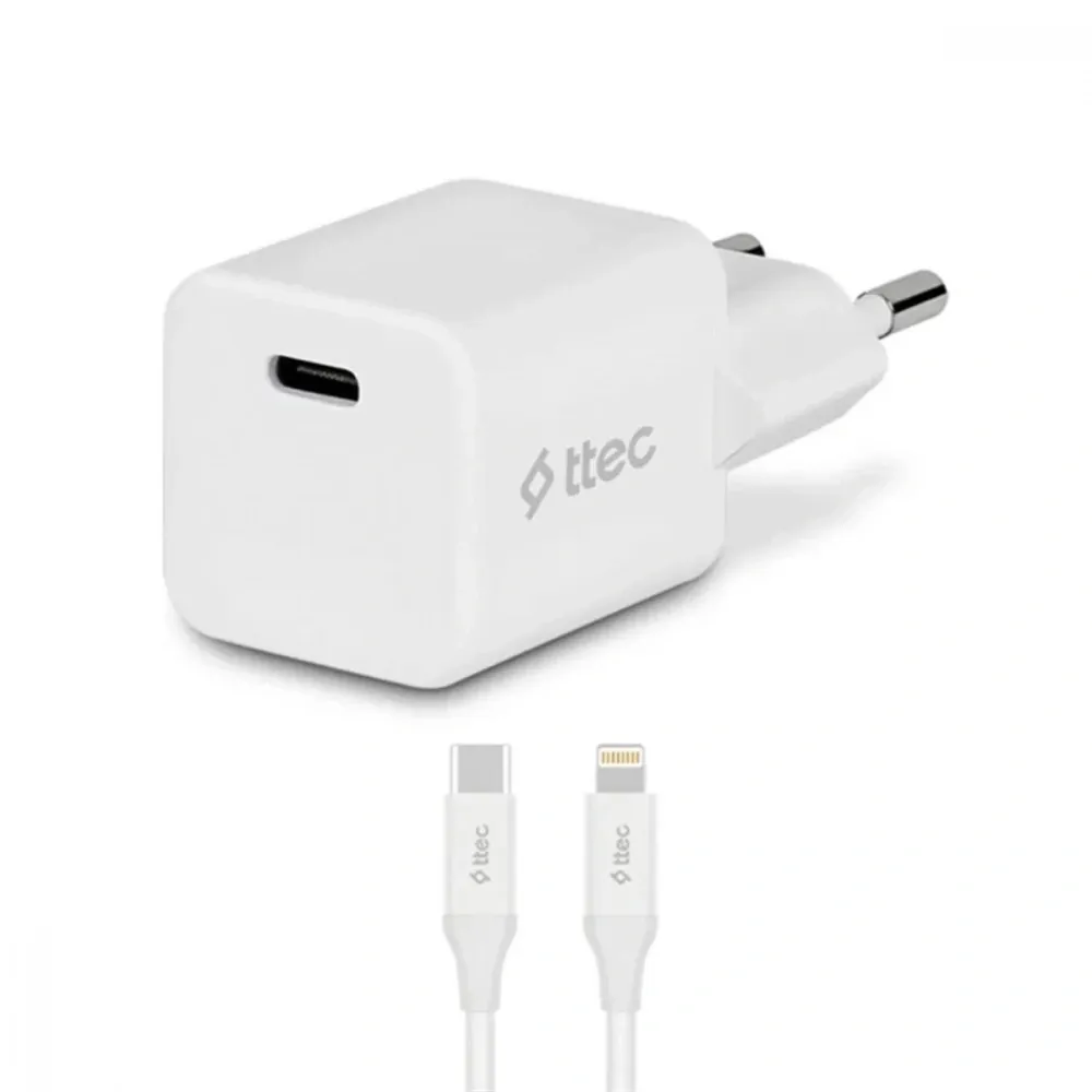 ADAPTÖR TTEC SMARTCHARGER PRO 2SCP01LB USB-C TO LIGHTNING 20W