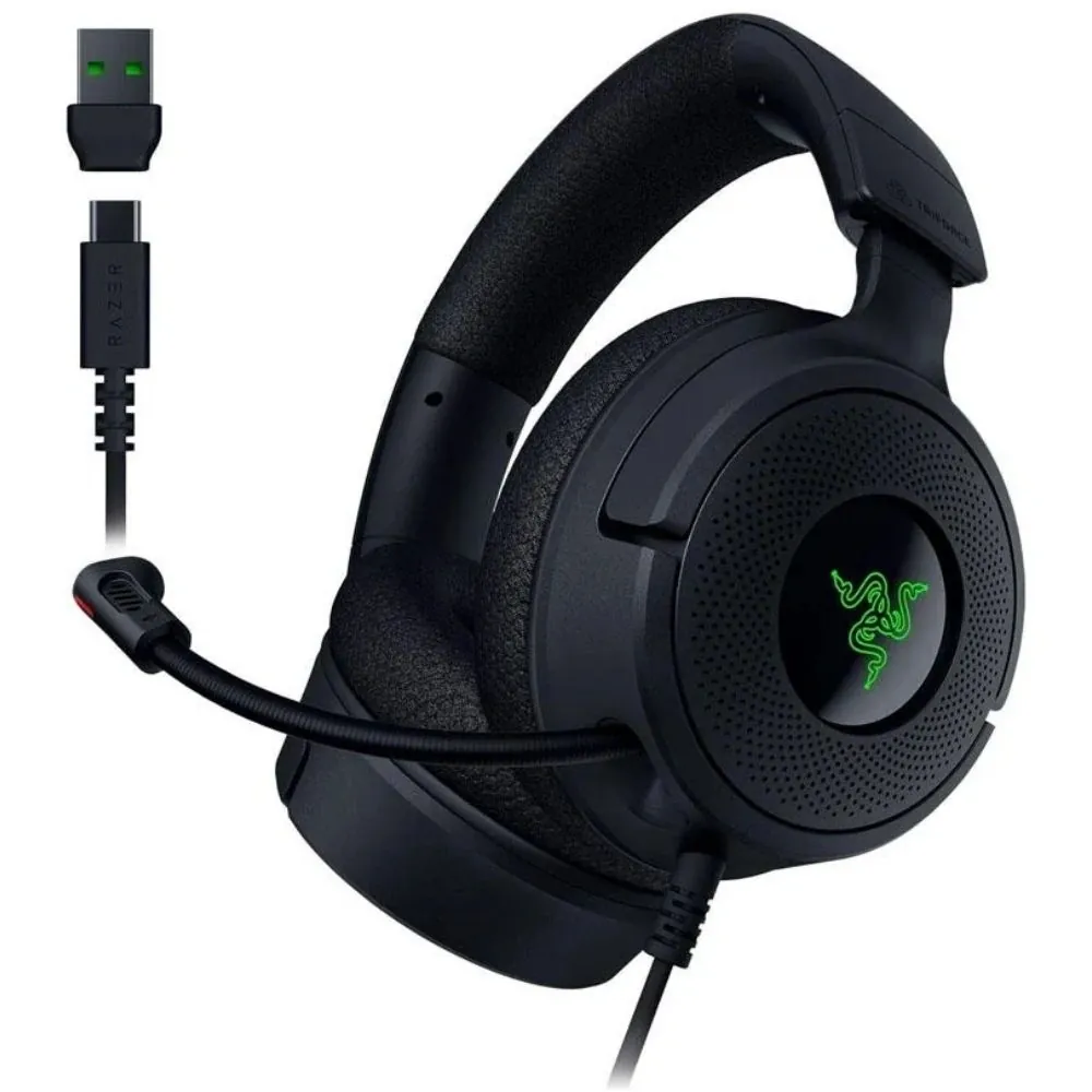 Kulaklık Razer Kraken V4 X Hypersense Kablolu RZ04-05180100-R3M1
