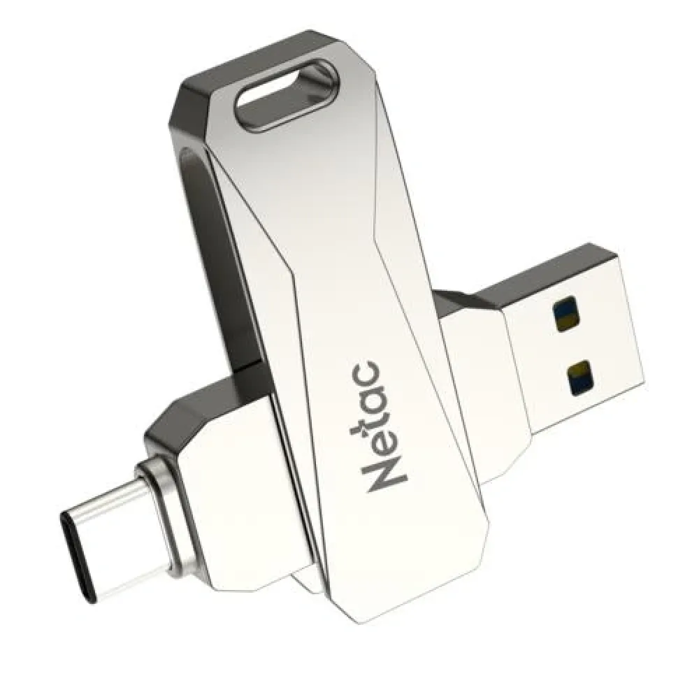 USB BELLEK Netac U782C 64GB USB 3.0+Type-c NT03U782C-064G-30PN 2