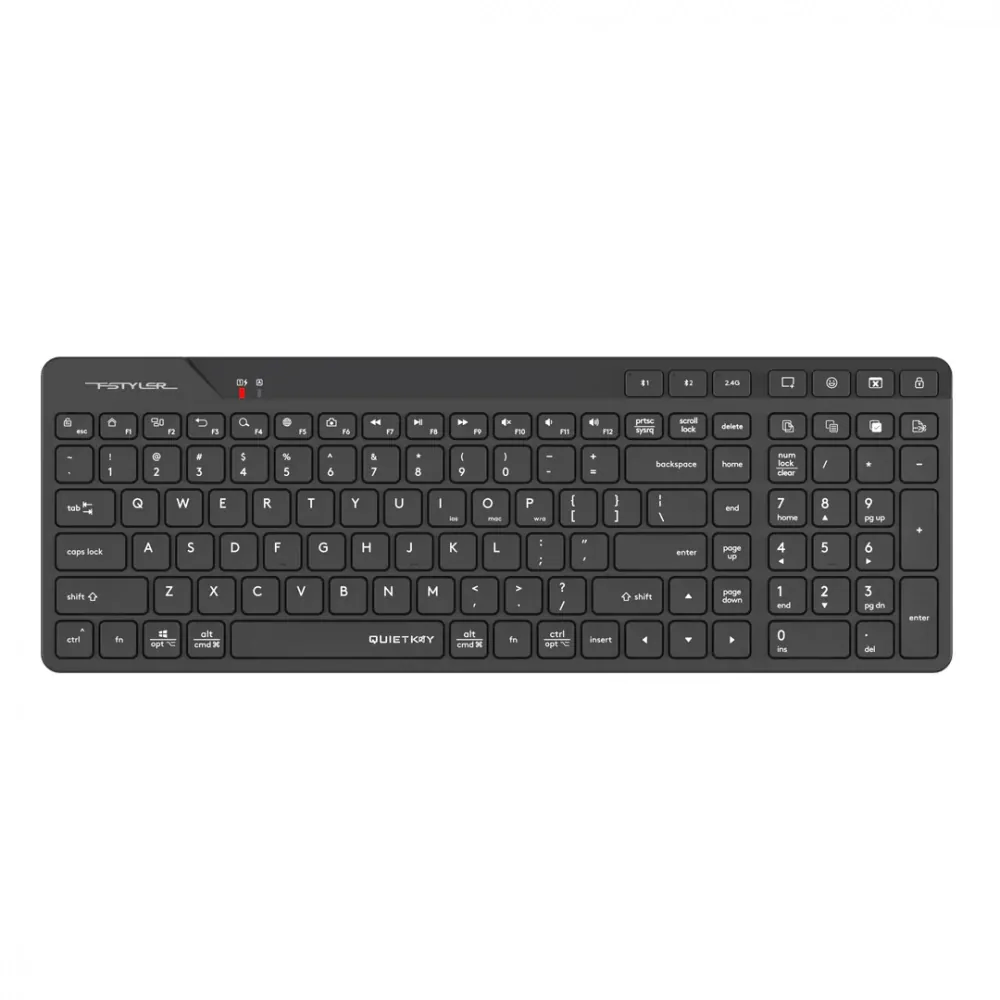 A4Tech Fbk27C As Bluetooth & 2.4G Wireless Keyboard Siyah 2