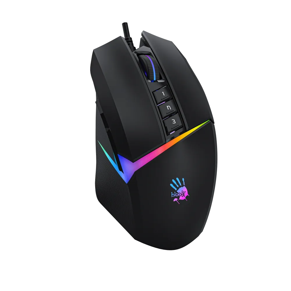 Bloody W60 Max S.Black 10K Cpi Opt.Rgb-Uc3&4 Aktif 3