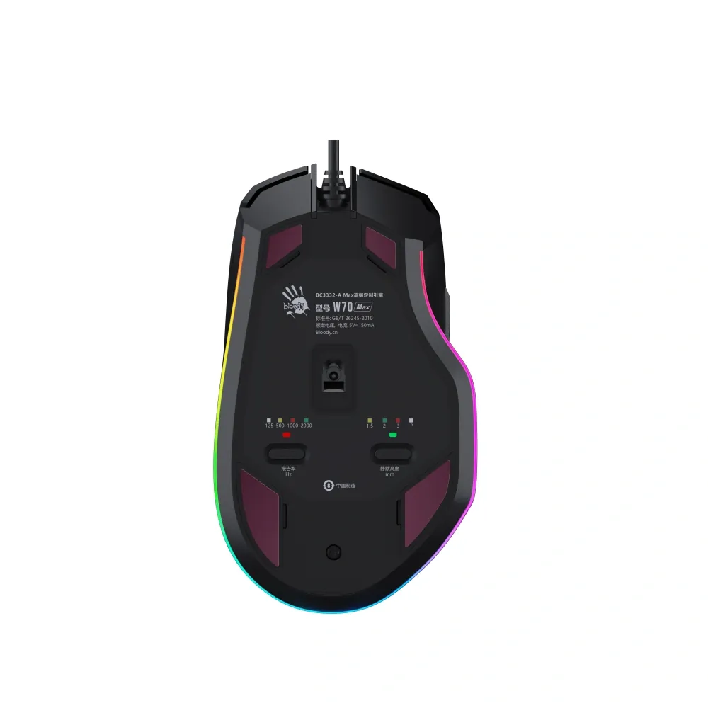 Bloody W70 Max S.Black 10K Cpı Opt.Rgb-Uc3&4 Aktif 3
