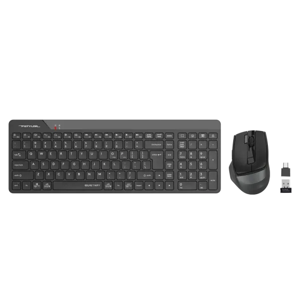 A4Tech Fg2400 Air2 Siyah 2.4Ghz Q Mm Klv+Optik Mouse-2000Dpi