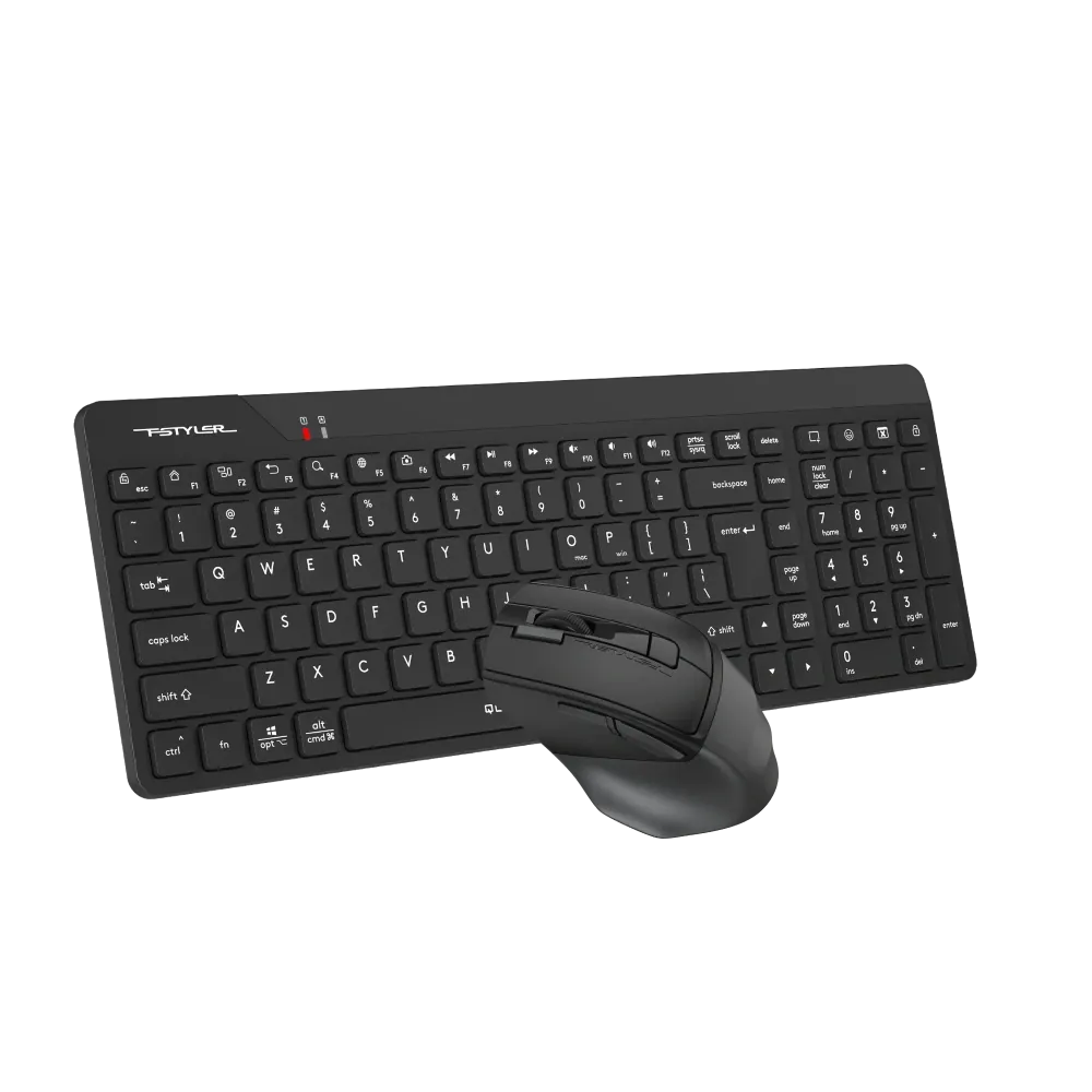 A4Tech Fg2400 Air2 Siyah 2.4Ghz Q Mm Klv+Optik Mouse-2000Dpi 3