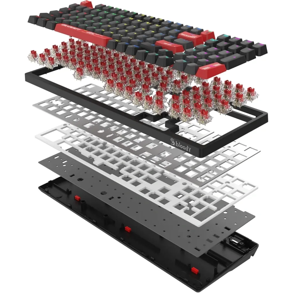 Bloody Ws98 Bloody Black-Bmls Red Plus Switch 2