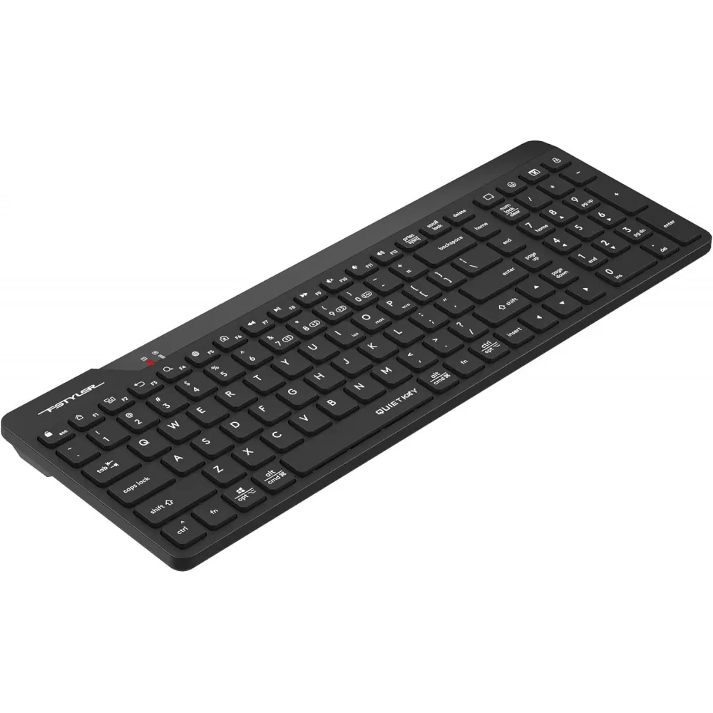 A4Tech FBK23 AS Bluetooth & 2.4G Wireless Keyboard /Siyah