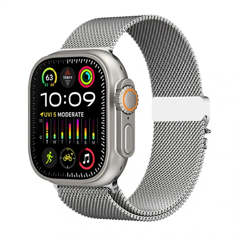 Wiwu Wb017 Apple Watch Band Silver 42/44/45/49
