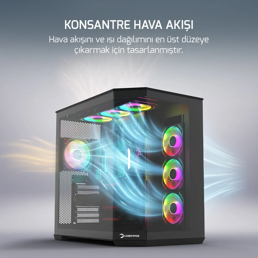 Kasa Gamepower Warcry Edge 1X Black Gaming 3