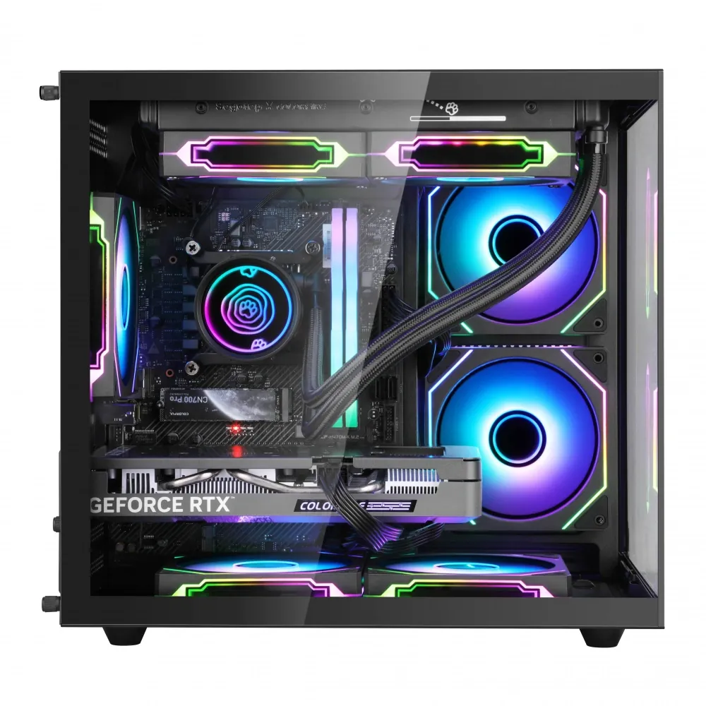 Kasa SEGOTEP Brave W1 Siyah 650W 80+Bronze Midi Tower