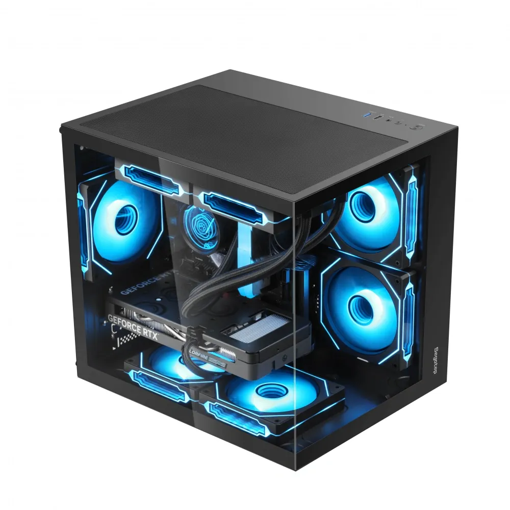 Kasa SEGOTEP Brave W1 Siyah 650W 80+Bronze Midi Tower 2