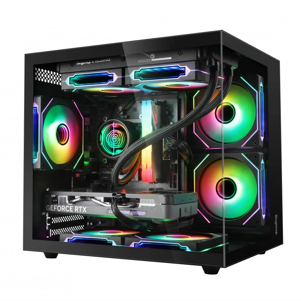 Kasa SEGOTEP Brave W1 Siyah 650W 80+Bronze Midi Tower 4