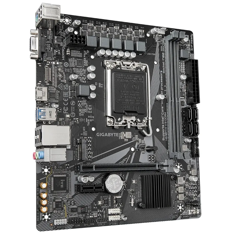 Anakart Gıgabyte H610M H V3 Ddr4 3200Mhz 1700P 2