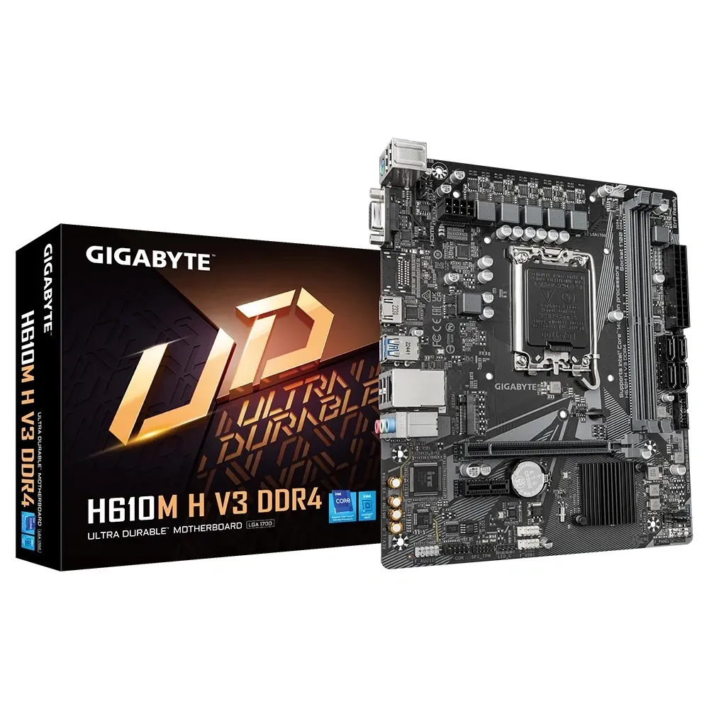 Anakart Gıgabyte H610M H V3 Ddr4 3200Mhz 1700P 3