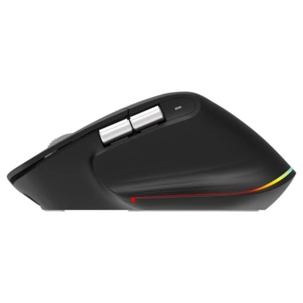 Everest SMW-178 Handy 2in1 Bluetooth+ 2.4Ghz 4000 DPI RGB Mouse Siyah 2