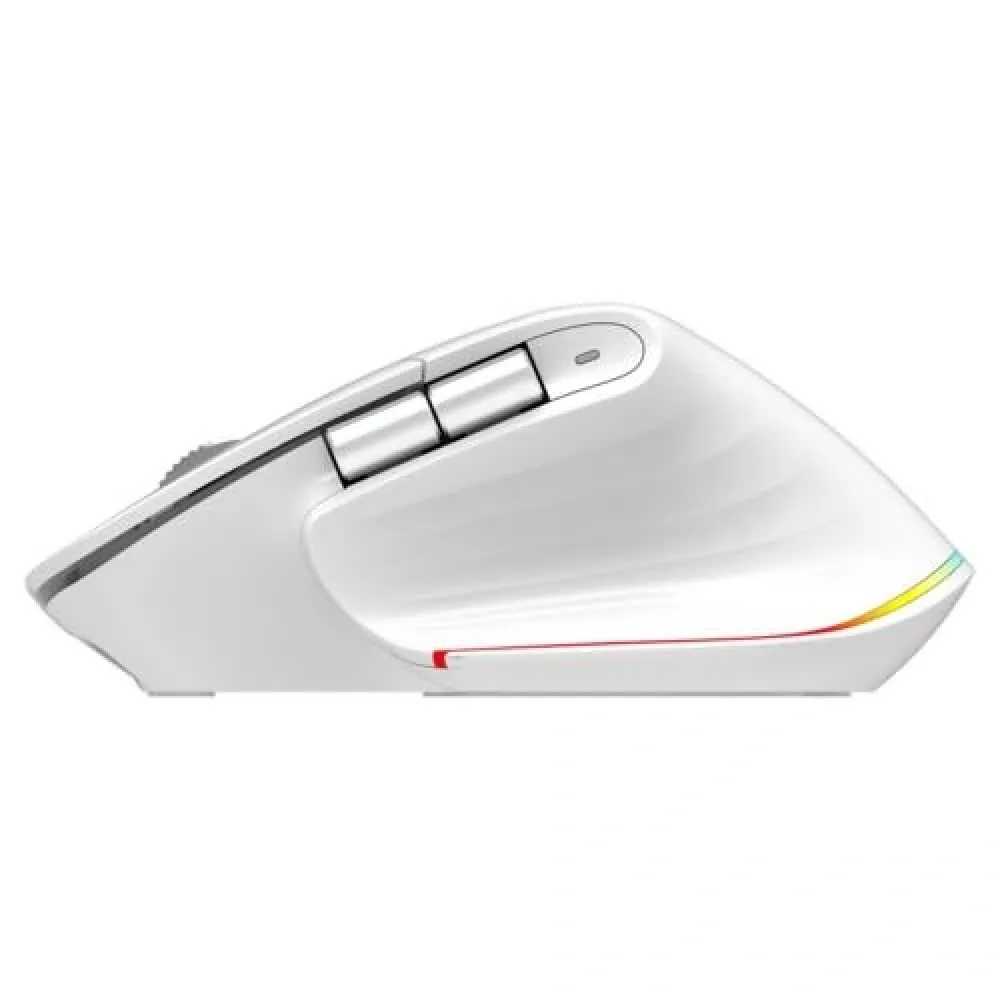 Everest SMW-178 Handy 2in1 Bluetooth+ 2.4Ghz 4000 DPI RGB Mouse Beyaz 3