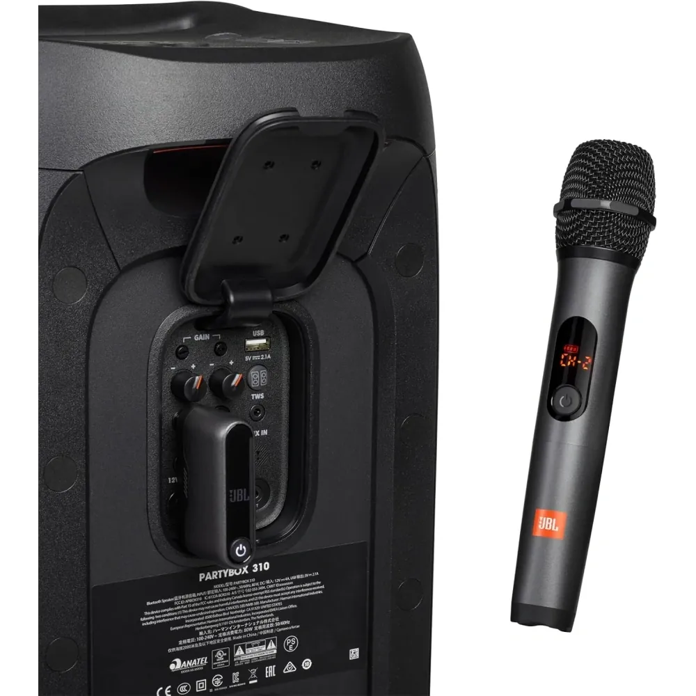 Mikrofon JBL PartyBox Wireless Mic 2 adet