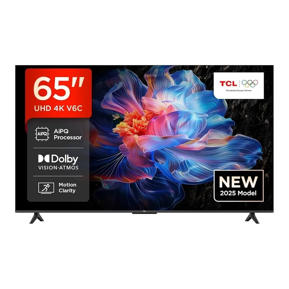Televizyon TCL 65" 65V6C 4K Ultra HD Google TV