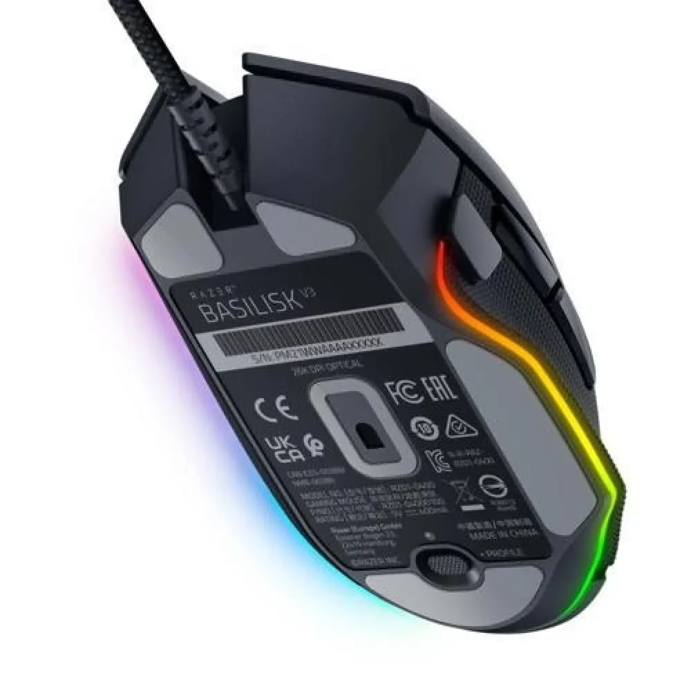 Mouse Razer Basilisk V3 Ergonomic Gaming Rgb Rz01-04000100-R3M1 thumbnail 5