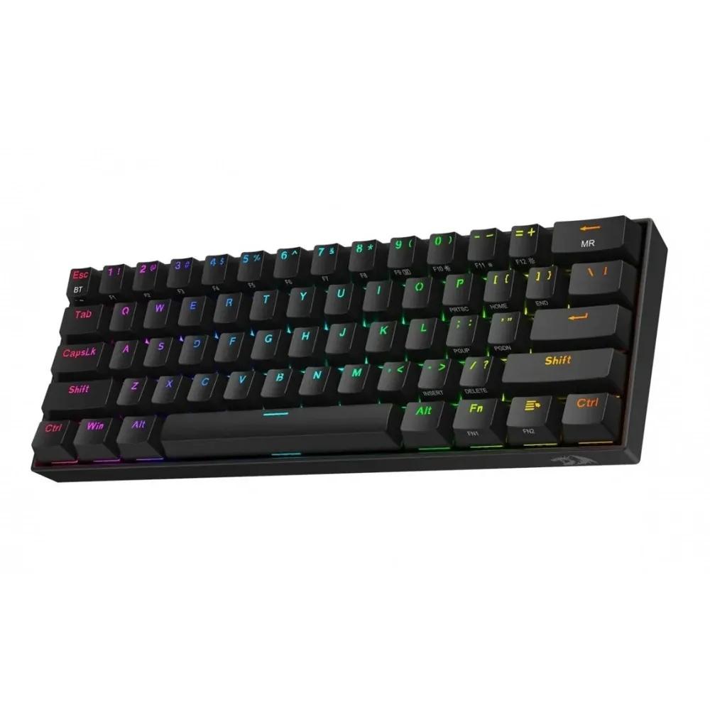 Klavye Redragon K530 Draconic Pro Black Brown Switch Kablosuz TrLayout