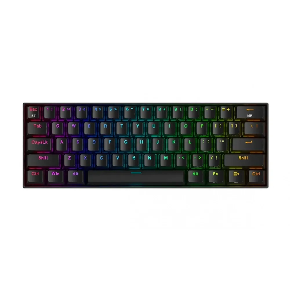 Klavye Redragon K530 Draconic Pro Black Brown Switch Kablosuz TrLayout 2