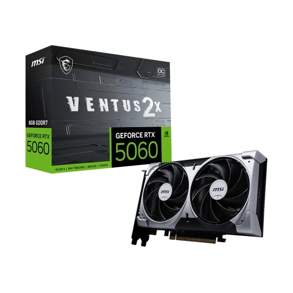 Ekran Kartı Msi Geforce Rtx5060 8G Ventus 2X Oc 128Bit 4